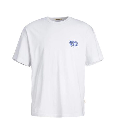 T-shirt blanc homme jack & jones 12276717 - l