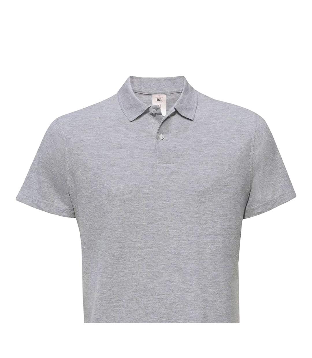 Polo id.001 homme gris B&C B&C