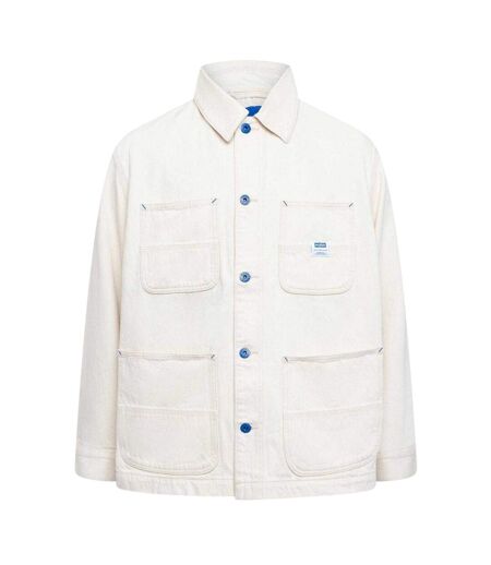 Mens Lisimba Denim Jacket Light Beige Boss