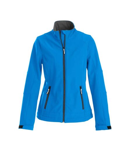 Veste Softshell Trial Femme Bleu Marine Foncé Printer