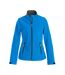 Veste Softshell Trial Femme Bleu Marine Foncé Printer-1
