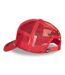 Casquette trucker avec filet et visière brodée Red Man Rock'n Free Life-5