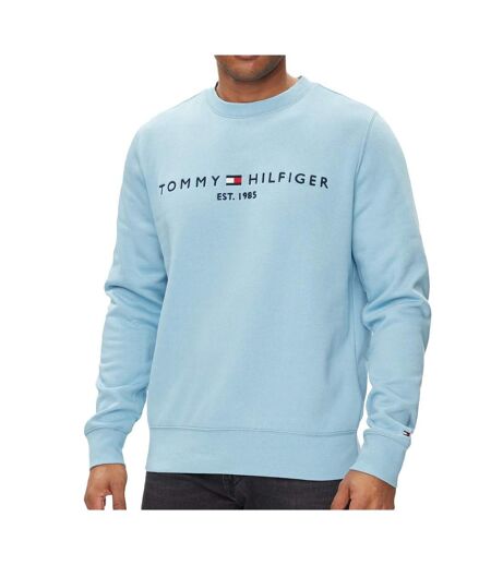 Sweat Bleu Homme Tommy Hilfiger Blend Logo - L