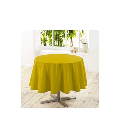 Nappe Ronde Antitache Essentiel 180cm Miel