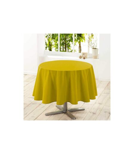 Nappe Ronde Antitache Essentiel 180cm Miel