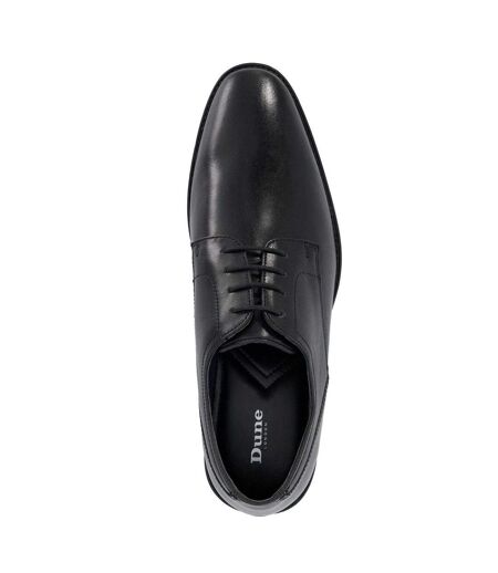 Mens Leather Formal Shoes Black Dune London