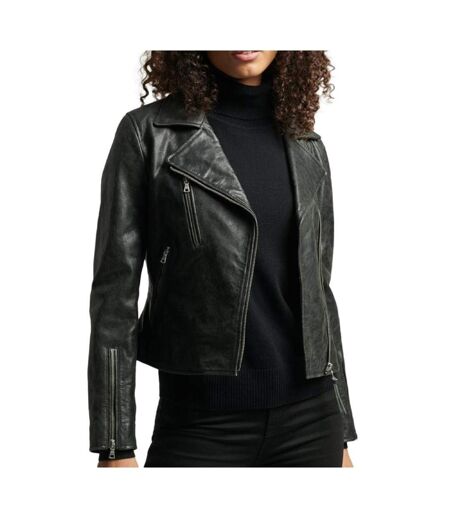 Veste Noire Femme Superdry Studios - L