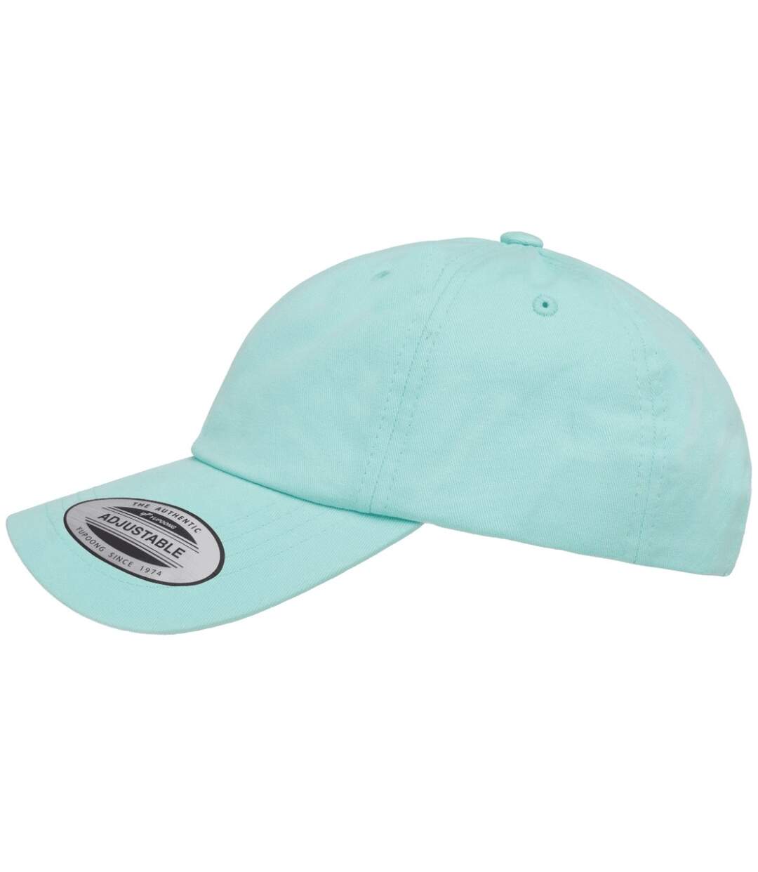 Casquette flexfit turquoise pâle Yupoong-3