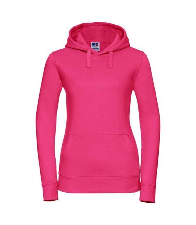 Sweat à capuche authentic femme fuchsia Russell