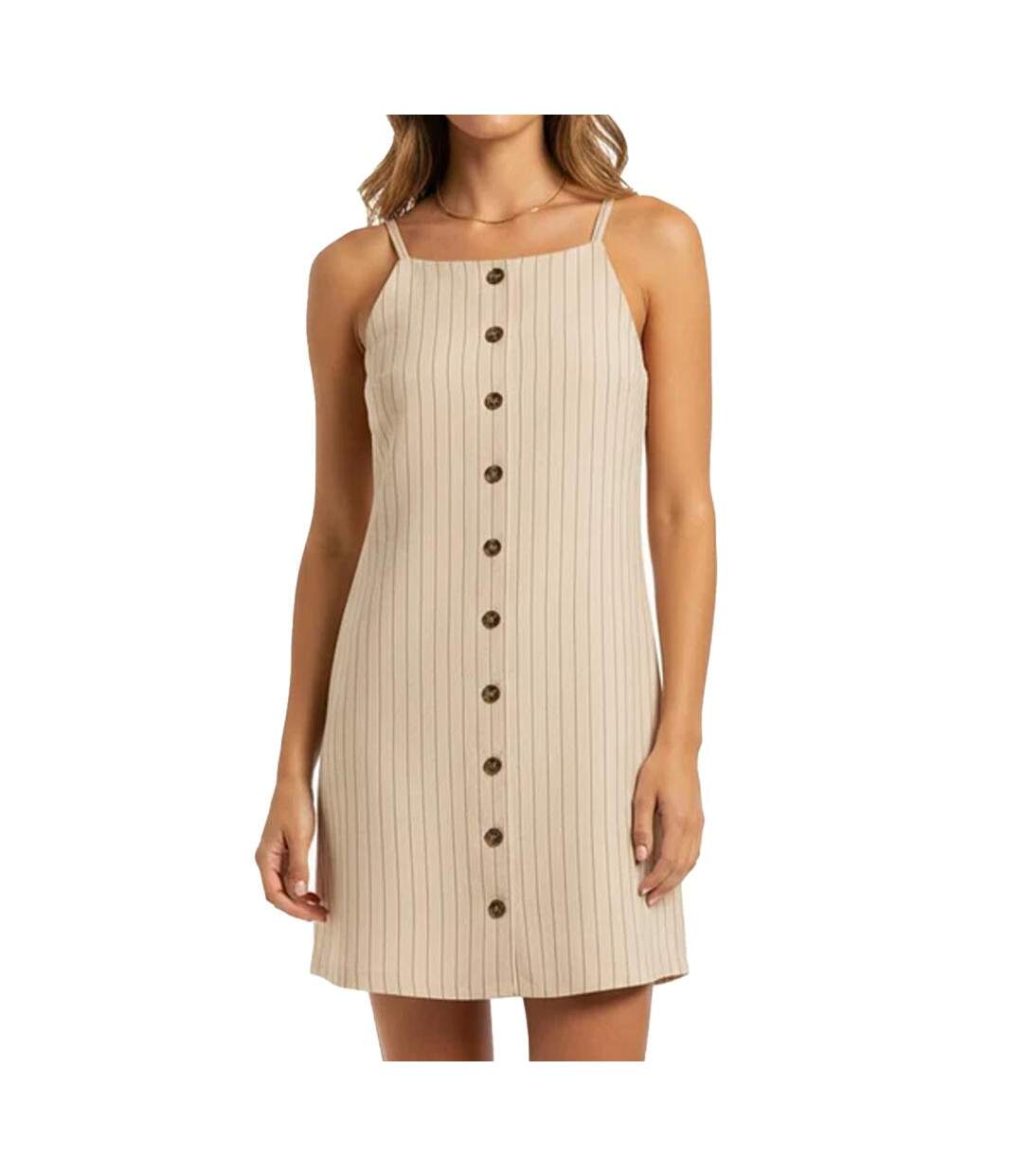 Robe écru femme vero moda kiara-1