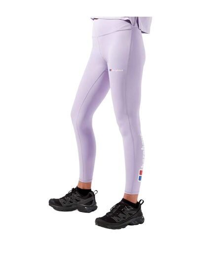 Womens/ladies core logo leggings purple Berghaus