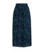 Jupe Mi-longue Motif/style Marbré Femme Marron Hugo Boss-2