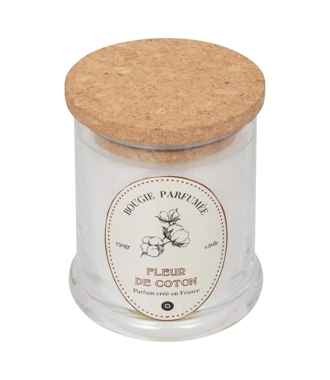 Bougie Parfumée Hapo 150g Fleur de Coton-1