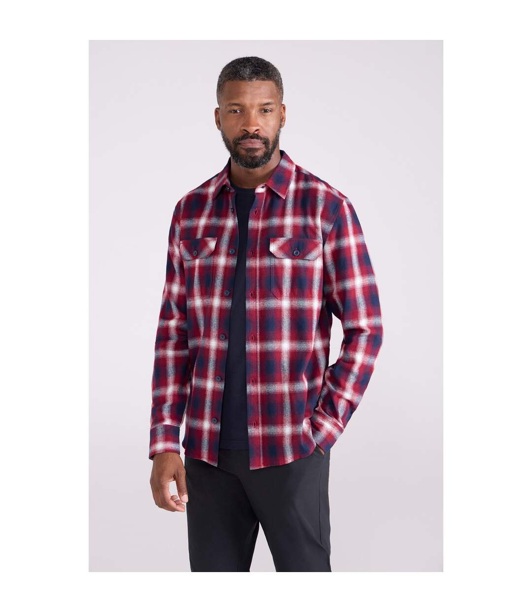 Chemise Trace Homme Rose Baie Mountain Warehouse-1