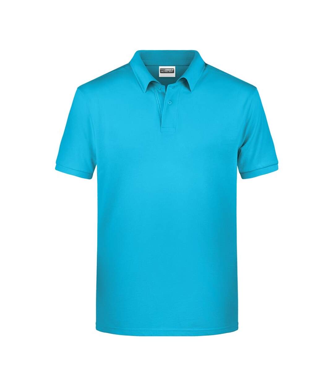 Polo Basic Homme Turquoise Vif James And Nicholson-1