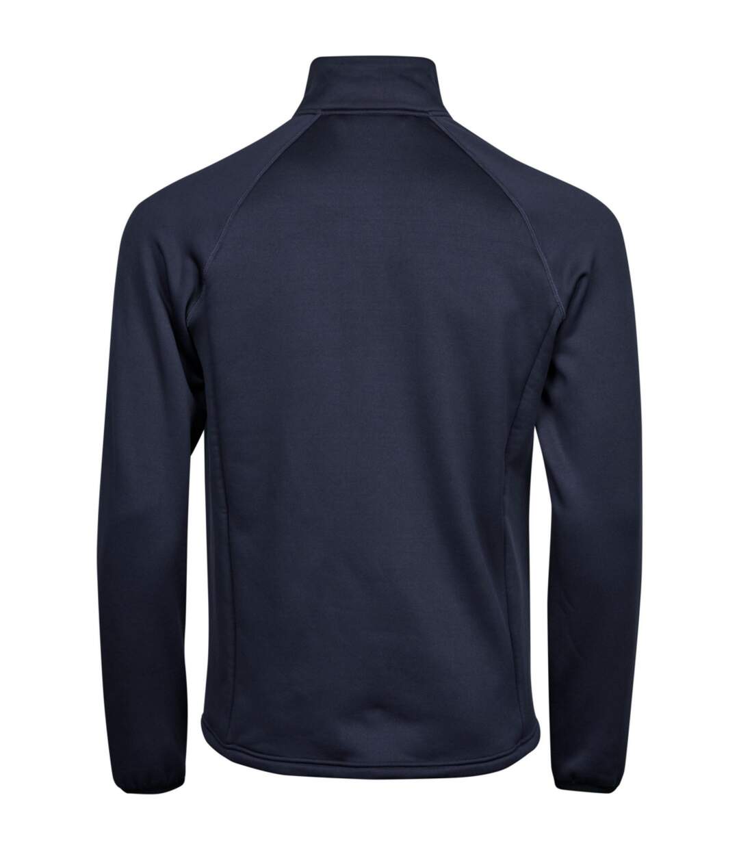 Mens stretch fleece jacket navy Tee Jays