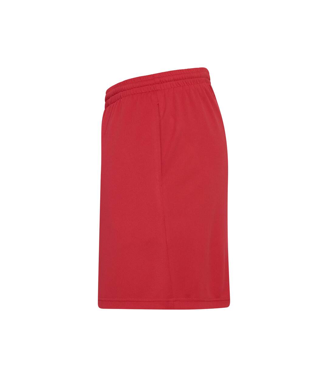 Just Cool Mens Sports Shorts (Fire Red) - UTRW693-4