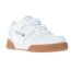 Womens/ladies grain leather workout trainers white Reebok-1