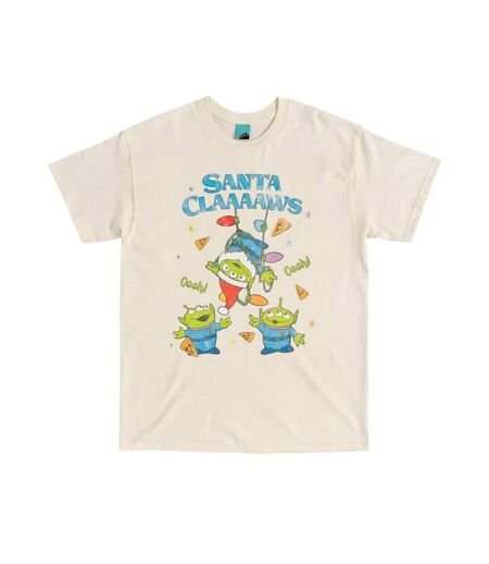 T-shirt Noël Motif Extraterrestres Motif/style Père Noël Adulte Blanc Toy Story