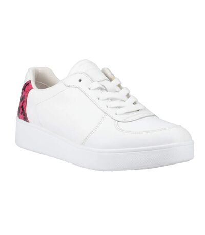 Baskets femme blanc / framboise FitFlop