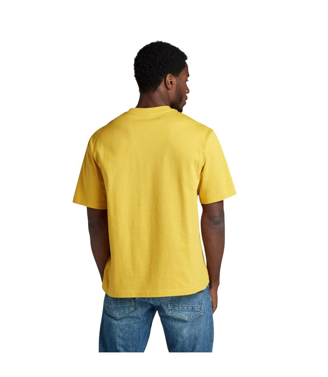 T-shirt Homme Jaune Vif G-Star-2