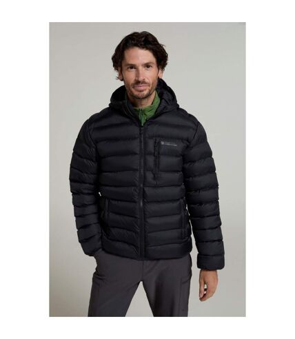 Doudoune matelassée link homme noir vif Mountain Warehouse