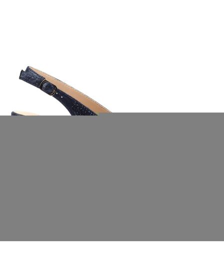 Chaussures Coupe Large Nancy Femme Étain Lunar