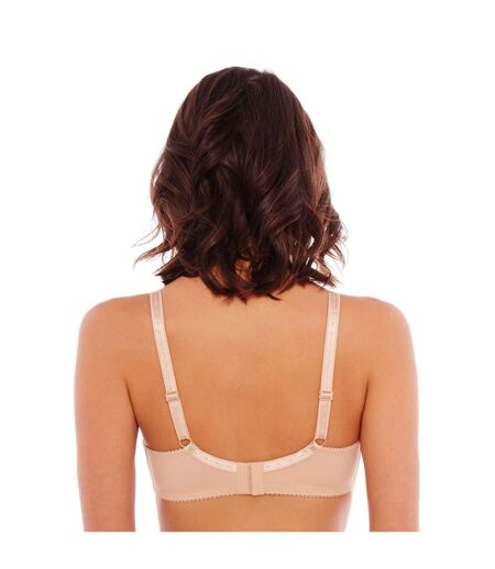 Soutien-gorge à armatures bonnet C, D et E peau Duchesse