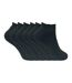 6 Pairs Ladies Cushioned Thermal Trainer Socks-1