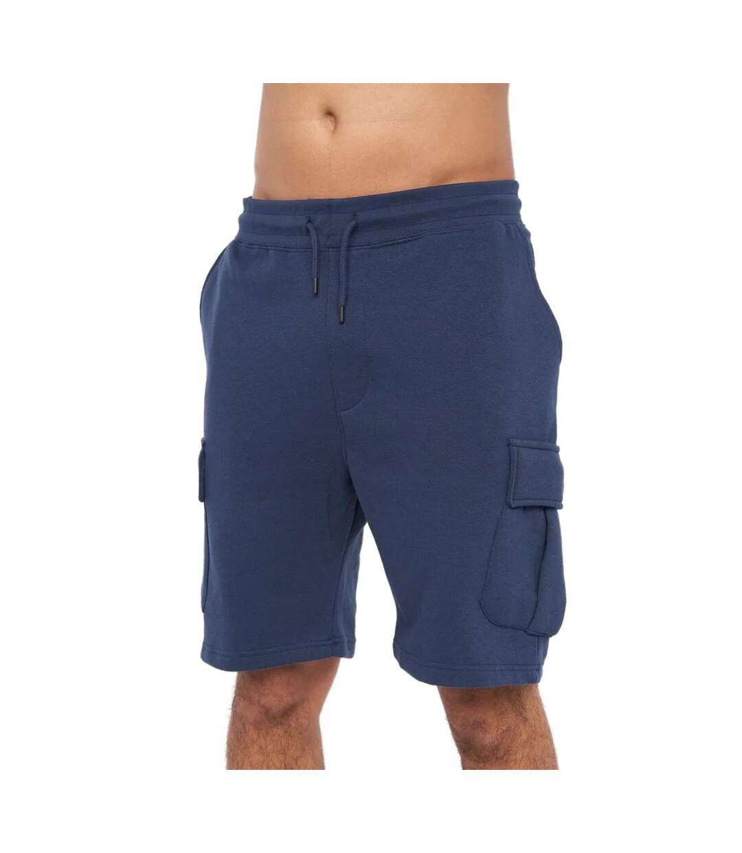 Short Cargo Seagaro Homme Bleu Foncé Crosshatch-3