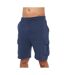 Mens seagaro cargo shorts insignia blue Crosshatch