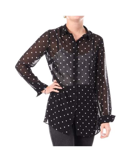 Chemise noir/blanche femme guess w1rh09w70q0