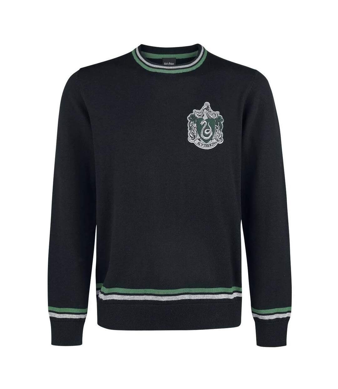 Sweat Slytherin Homme Noir Harry Potter-1