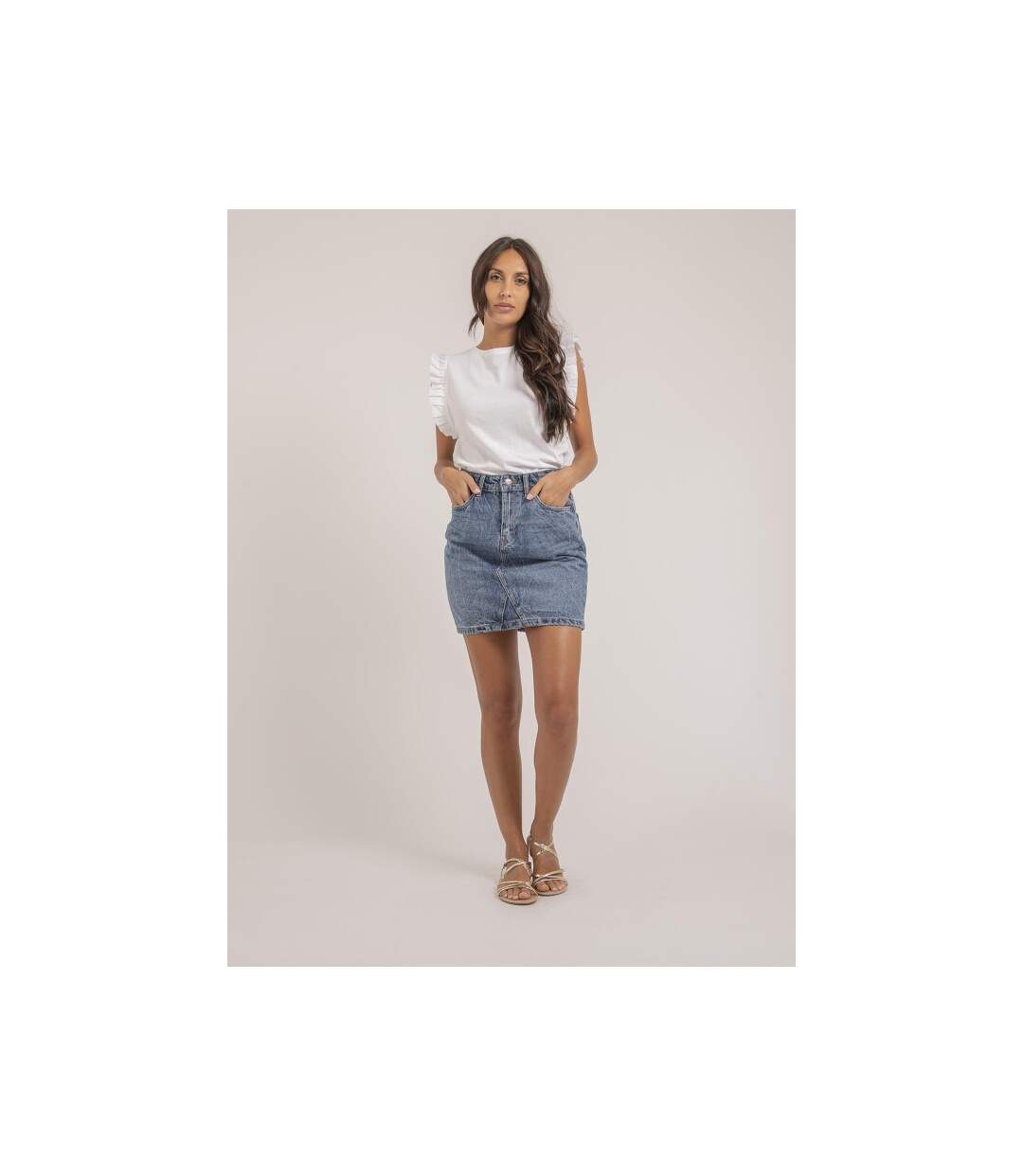 T-shirt sans manches FALONNE - Dona X Lisa-4