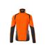 Pull Motif/style Deux Tons Accelerate Safe Femme Orange Fluo Bleu Marine Foncé Mascot-2