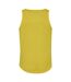 AWDis Just Cool Mens Sports Gym Plain Tank / Vest Top (Sun Yellow) - UTRW687