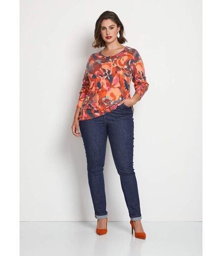 T-shirt manches longues imprimé
