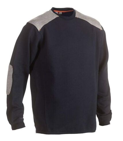 Sweat de travail - Homme - HK341 - bleu marine