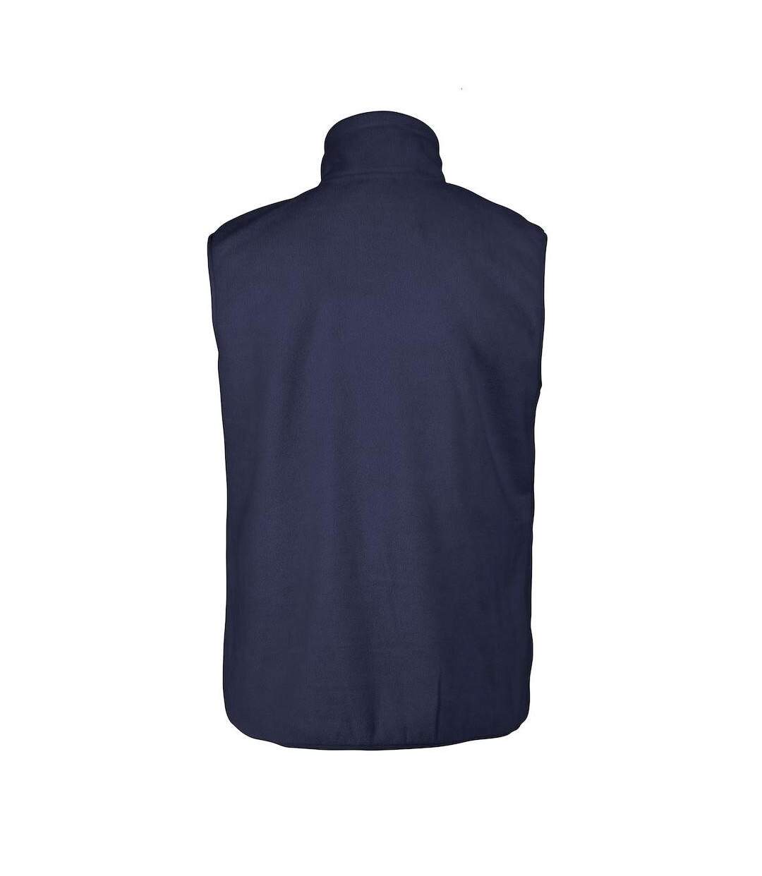 Haut Polaire Sans Manches Sideflip Homme Bleu Marine Printer RED-2
