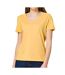 T-shirt Jaune Femme Superdry LightWeight - XS