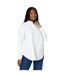 Womens/ladies collared long-sleeved shirt white Dorothy Perkins