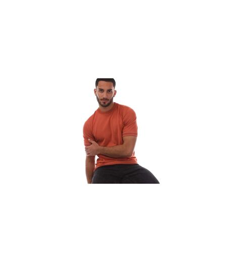 T-shirt Motif/style Uni Homme Orange Boss