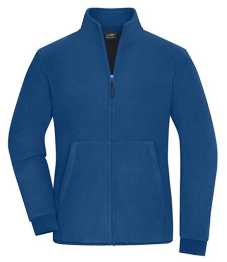 Veste polaire zippée - Femme - JN1321 - bleu roi et bleu marine