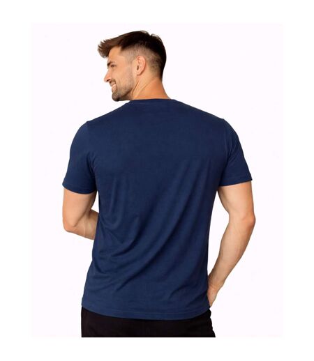 T-shirt homme col rond en jersey 140grm imprimé devant Log4 Vondutch