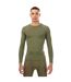 Haut Manches Longues Series-2 Homme Vert Kaki Skins-1