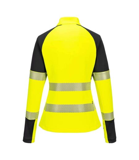 Sweat Pw3 Femme Jaune Noir Portwest