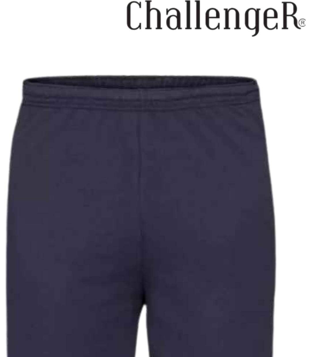 CHALLENGER VADIM2 — Jogging molleton bas droit marine : le confort absolu au quotidien-2