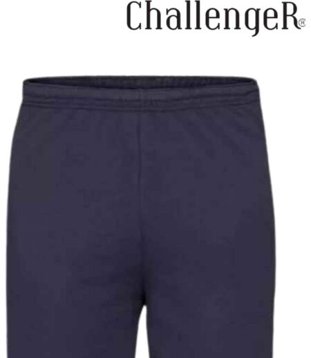 CHALLENGER VADIM2 — Jogging molleton bas droit marine : le confort absolu au quotidien