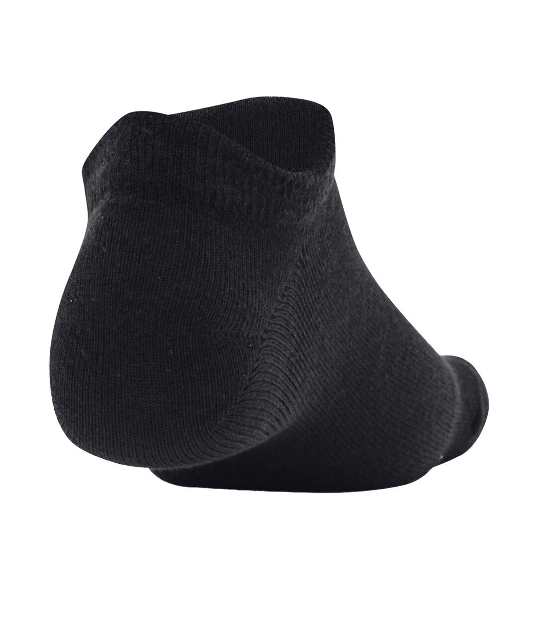 Pack Of 6  Womens/ladies Essential No-show Socks  Black White Grey Under Armour-2