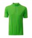 maillot cycliste zippé - HOMME - JN512 - vert citron